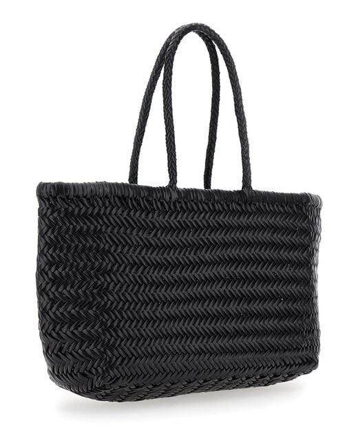 Dragon Diffusion Black 'Bamboo Triple Jump' Tote Bag