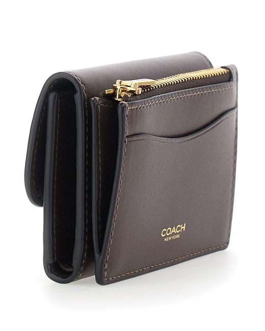 COACH Brown Card Holder 'Essential'