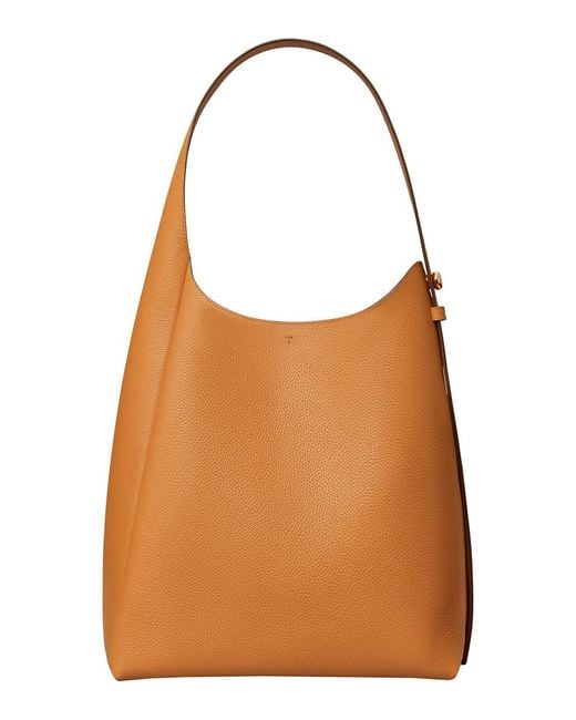 Tory Burch Brown Shoulder Bag Rony Leather