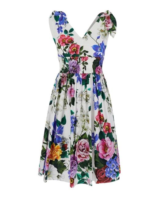 Short Dresses di Dolce & Gabbana in White