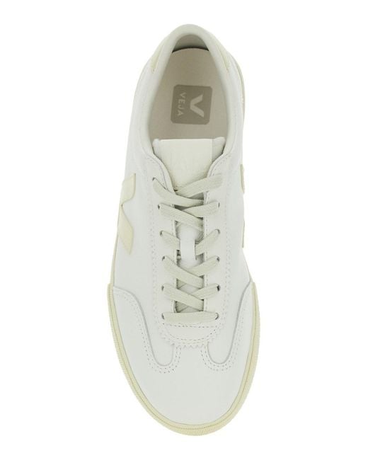 Veja White Sneaker Volley Leather