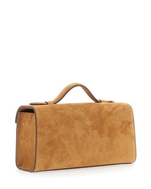 SAVETTE Brown Symmetry Pochette