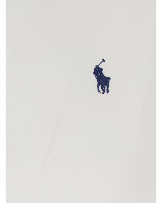Polo Ralph Lauren White Dress With Classic Collar