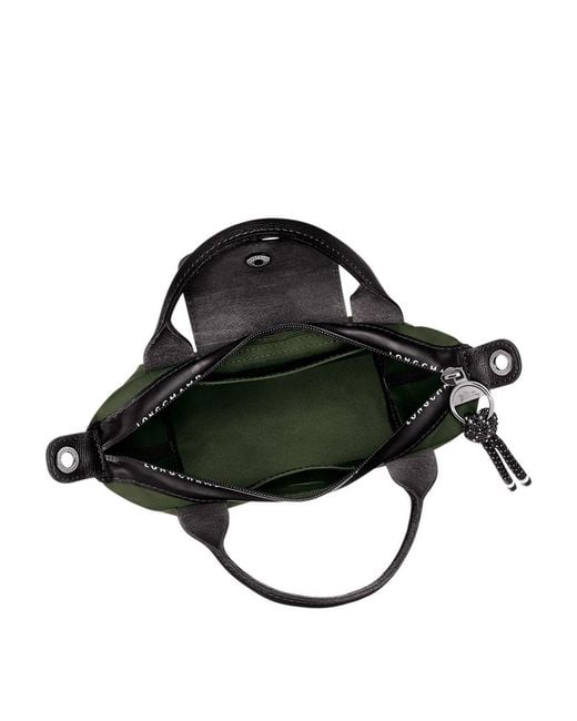 Longchamp Black 'Le Pliage Energy Xs' Handbag With Adjustable And Remo