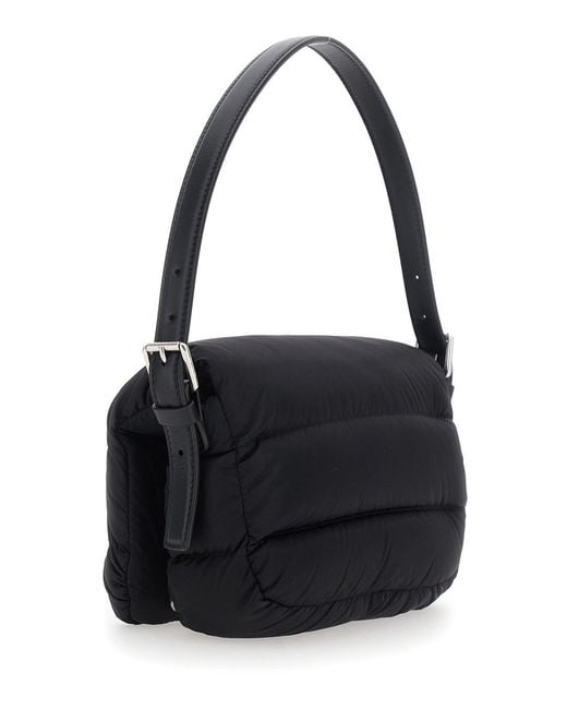 Moncler Black Caradoc Baguette Shoulder Bag