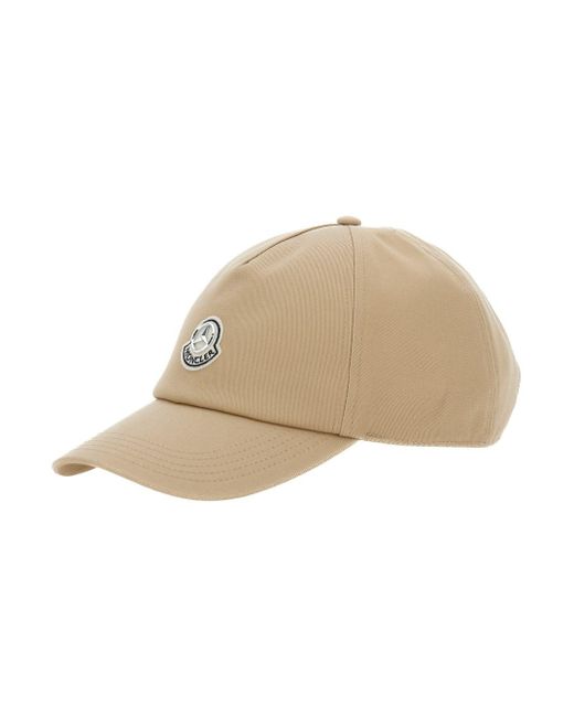 Baseball Cap di Moncler Genius in Natural da Uomo