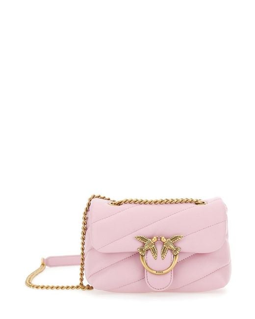 Pinko Pink 'Baby Love Puff' Shoulder Bag With Maxi Diagonal Quilting I
