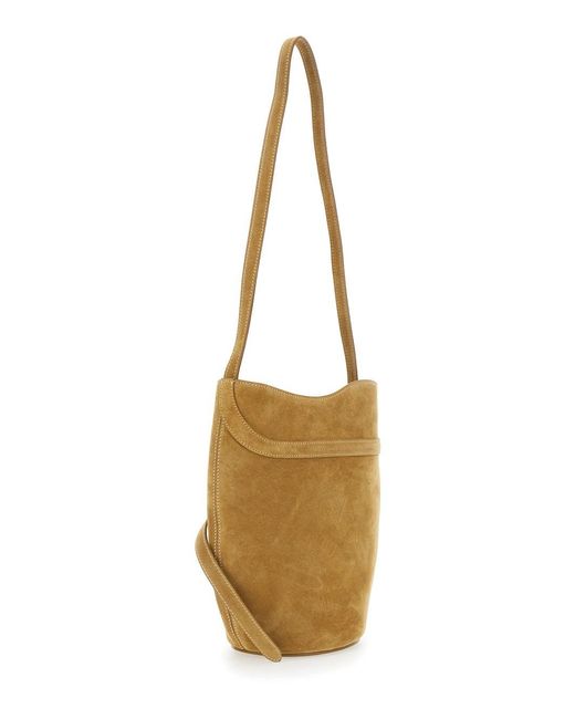 Liffner Metallic Crossbody Bag With Adjustable Strap
