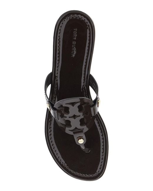Tory Burch Black Thong Sandals Miller