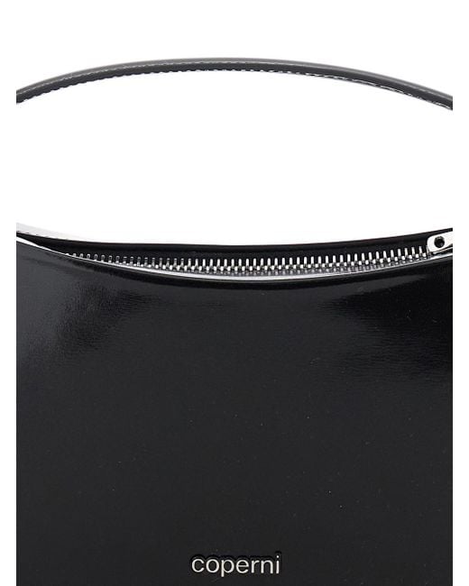 Coperni Black 'Sound Swipe Small' Handbag With Logo Detail