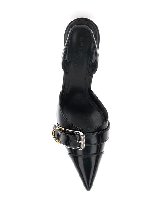 Givenchy Multicolor 'Voyou' Slingback Pumps With A Buckle