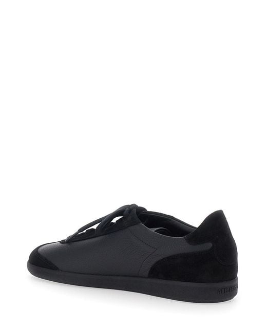 Axel Arigato Black 'Zane' Low Top Sneakers With Logo Lettering On The Side for men