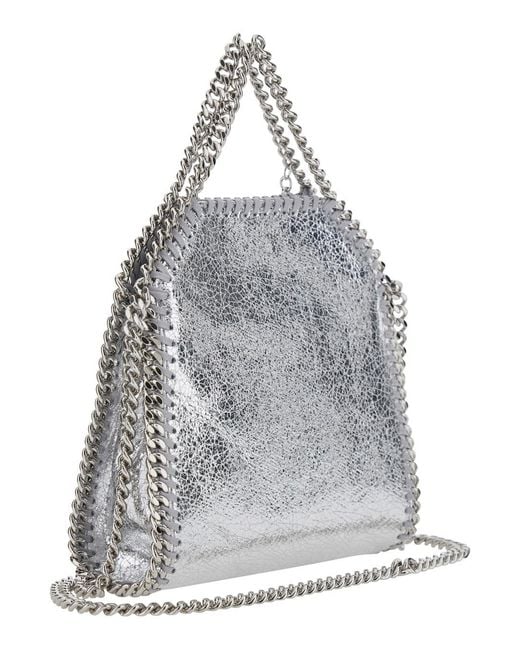 Stella McCartney Gray Crossbody Bag Falabella Ecoleather
