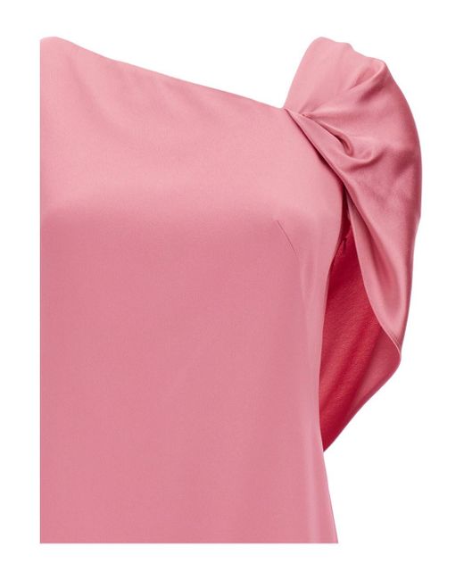 Givenchy Pink Draped Dress