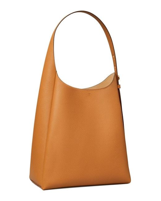 Tory Burch Brown Shoulder Bag Rony Leather