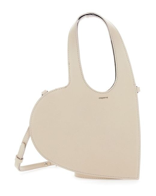Coperni Natural 'Baby Heart' Shoulder Bag