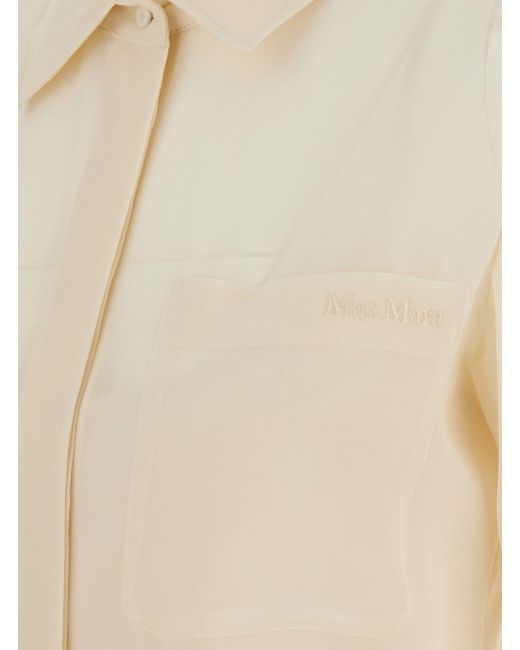 Max Mara White Vongola Shirt