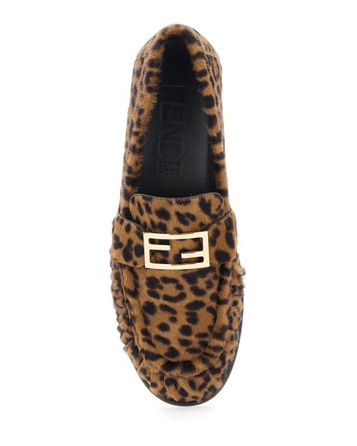 Fendi Brown Loafers