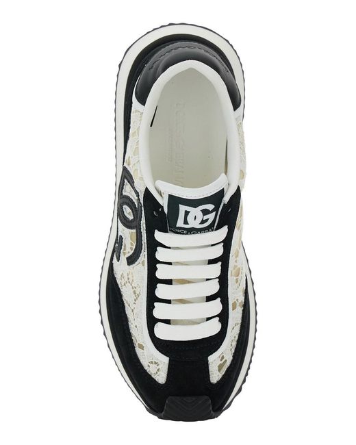 Dolce & Gabbana Multicolor Sports Shoes With Logo