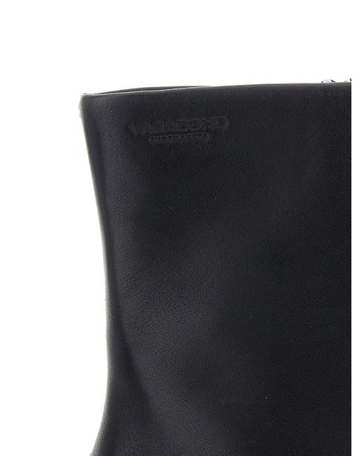 Stivaletti Alla Caviglia Con Tacco Largo Basso E Chiusura Con di Vagabond in Black