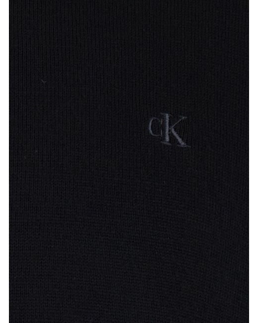 Calvin Klein Blue Sweater 'Merinos' for men