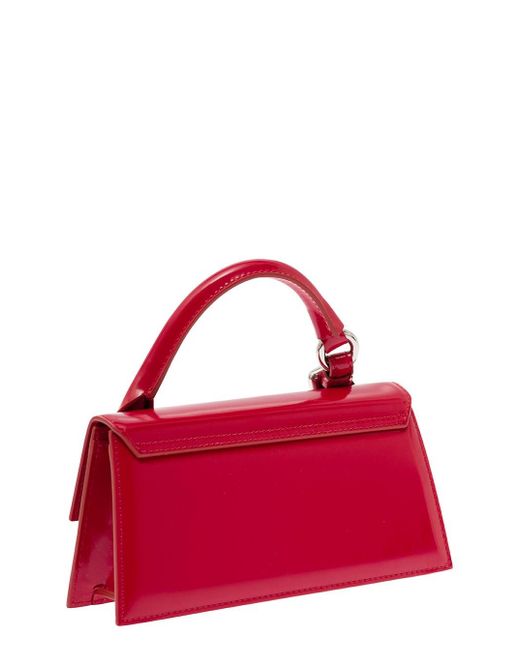 Jacquemus 'le Chiquito Long Boucle' Handbag With Logo