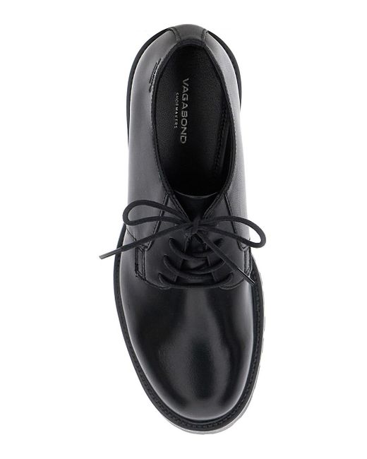 Vagabond Black 'Kenova' Lace-Up Derby Shoe