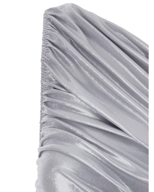 Norma Kamali Gray Long Dress Diana