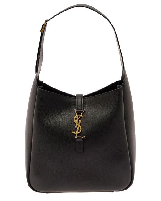 Borsa A Spalla 'Le 5 À 7' Con Cassandre di Saint Laurent in Black