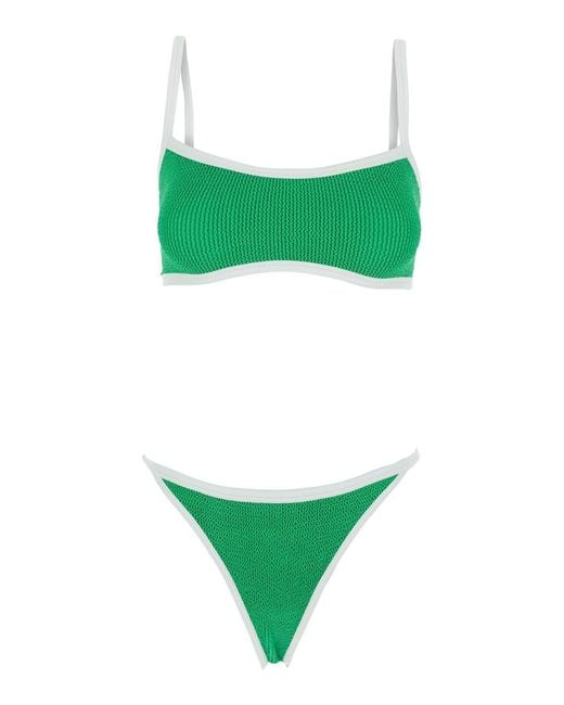 Hunza G Green Bikini Tyler