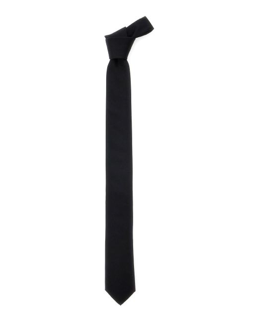 Dolce & Gabbana Blue Tie With Single Loop On The Rear for men