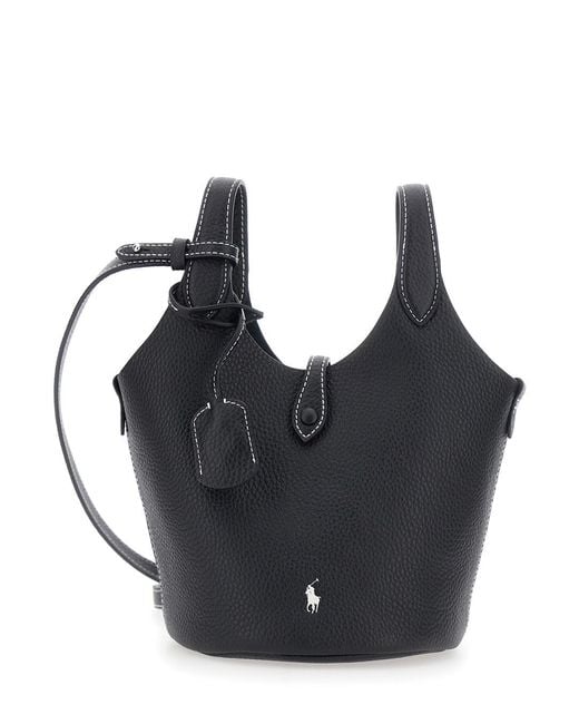 Polo Ralph Lauren Black Ply Mn Crsb-Crossbody-Small