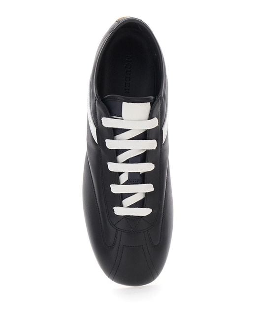 McQueen Black Boxe Leather for men