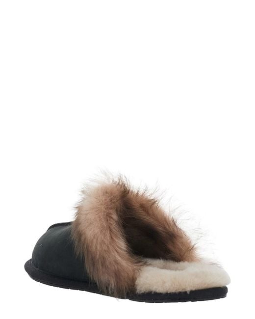 Mule Con Interno di Ugg in Black