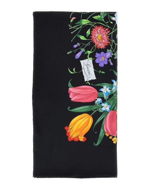 Gucci Black Carre Flora