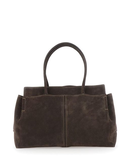 Tod's Black Shopping Di Bag
