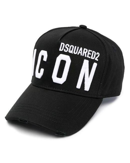Cappellino di DSquared² in Black da Uomo