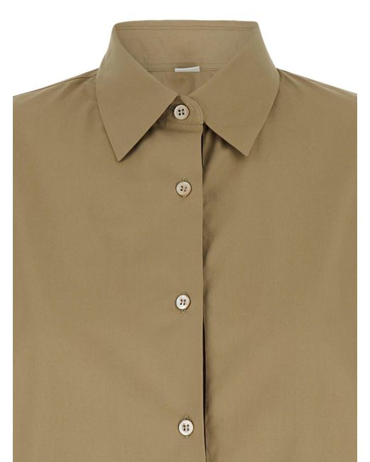 Dries Van Noten Natural Shirt With Buttons