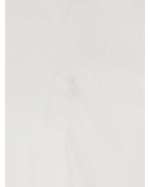 Polo Ralph Lauren White Shirt Slim Fit for men