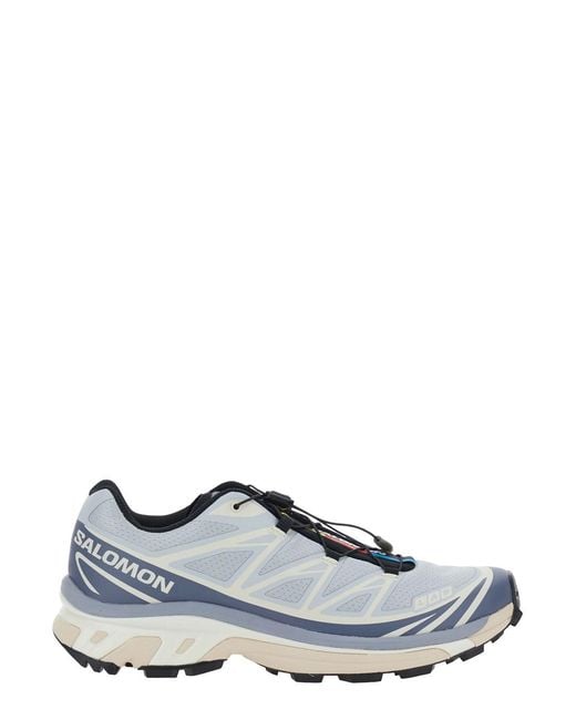 Salomon White Xt 6 Is A Trail Running Shoe With Tech Fabric And U
