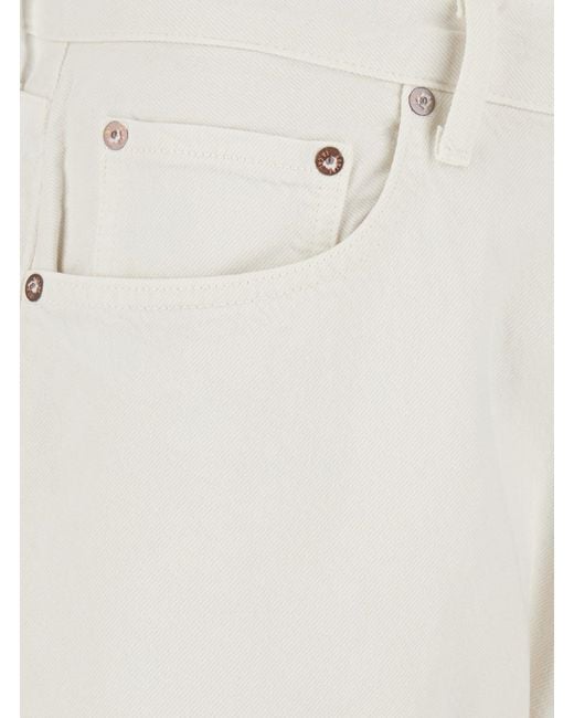 Agolde White 'Magnus' Jeans Five-Pocket for men