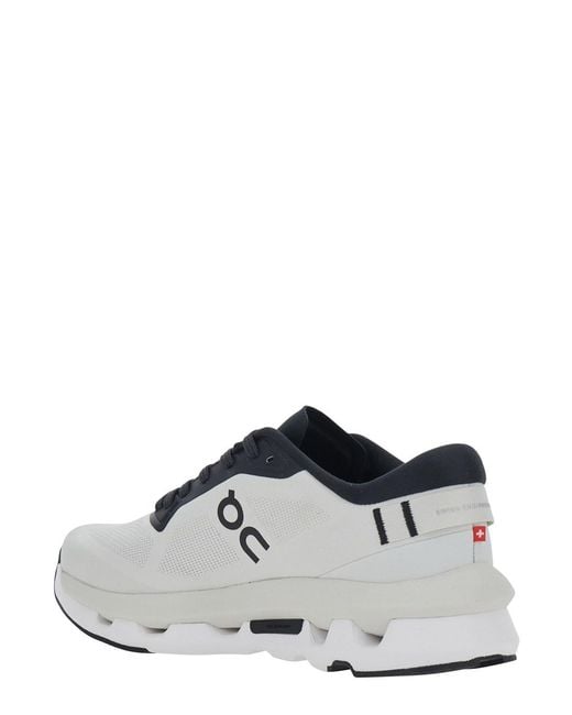 On Shoes White Cloudze Sneaker With Cushied Sole