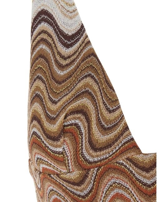Mc2 Saint Barth Brown One-Piece Swimsuit Rachel Sea Wave