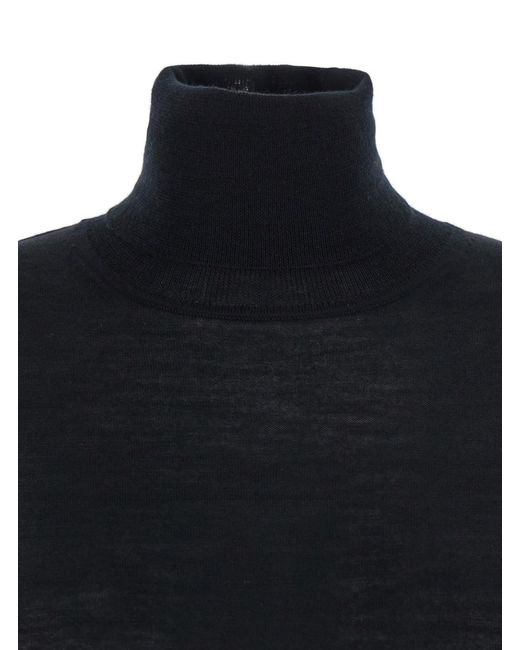P.A.R.O.S.H. Black Turtleneck Sweater