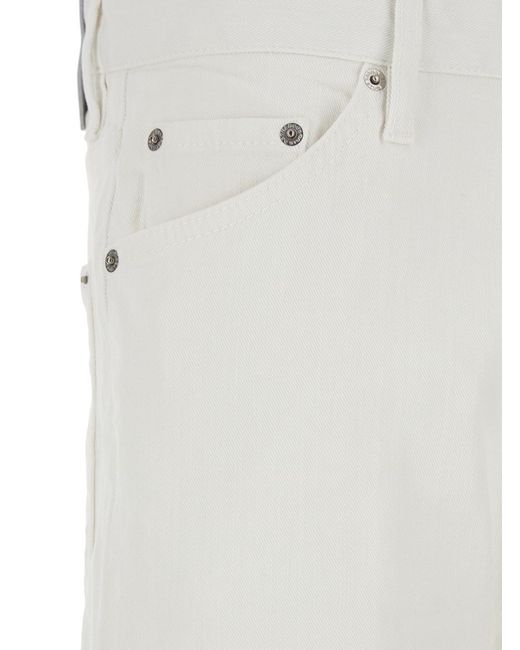 DSquared² White Slim-Fit Jeans for men