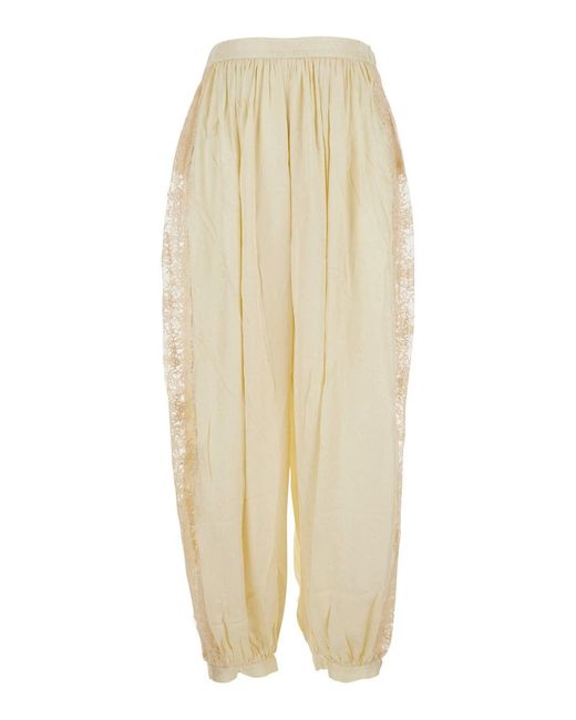 Sea White Pants Ethel Solid Bloomer