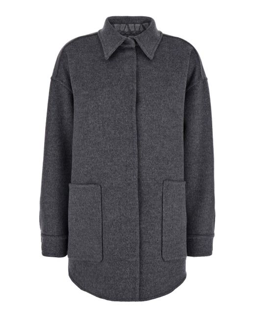 Valentino Garavani Gray Reversible Shirt With 'Toile Iconographe Jacqu