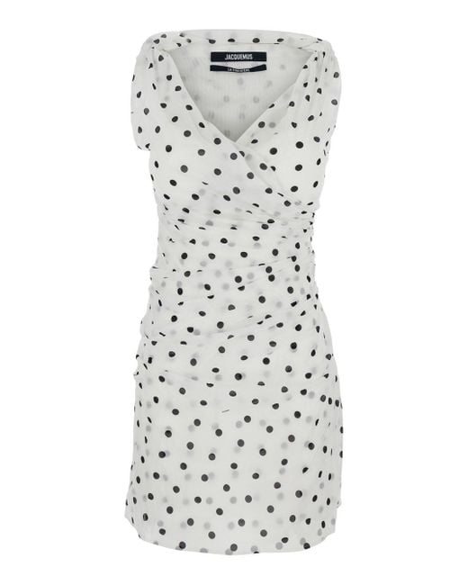 Jacquemus White La Robe Rita Minidress