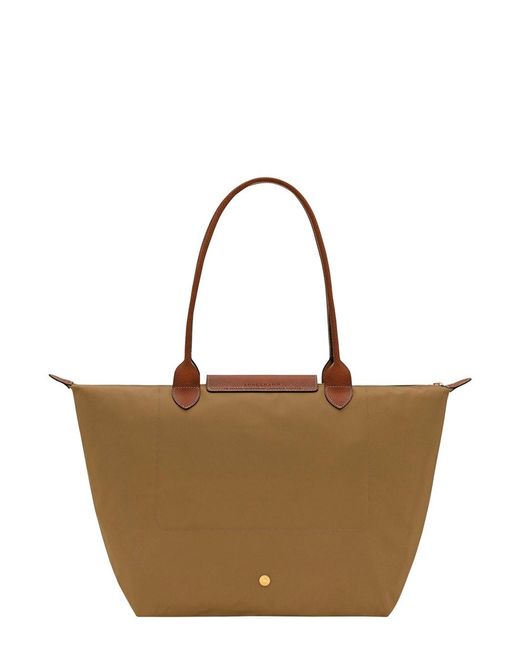 Longchamp Brown Le Pliage Original