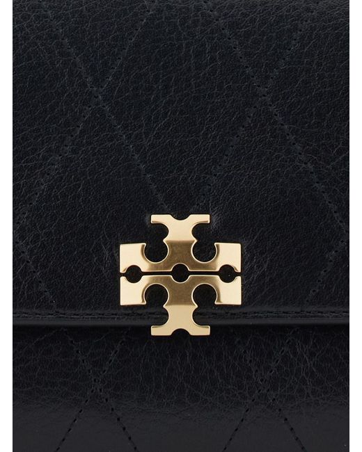 Tory Burch White Shoulder Bag Charlie Small Leather